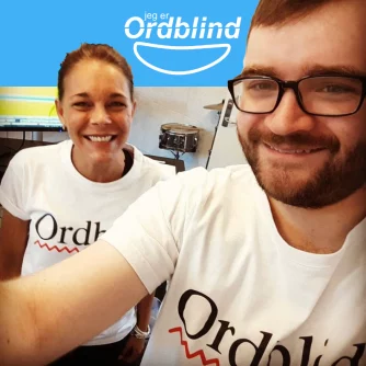 Jeg Er Ordblind podcast - Sanne og Andreas
